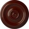 Ekena Millwork Traditional Ceiling Medallion (Fits Canopies up to 2 3/4"), 12"OD x 1"P, Brushed Mahogany CM12TRBMF - alternate 1